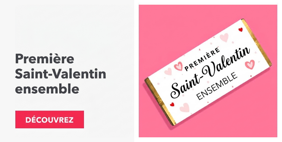 Notre première Saint-Valentin ensemble