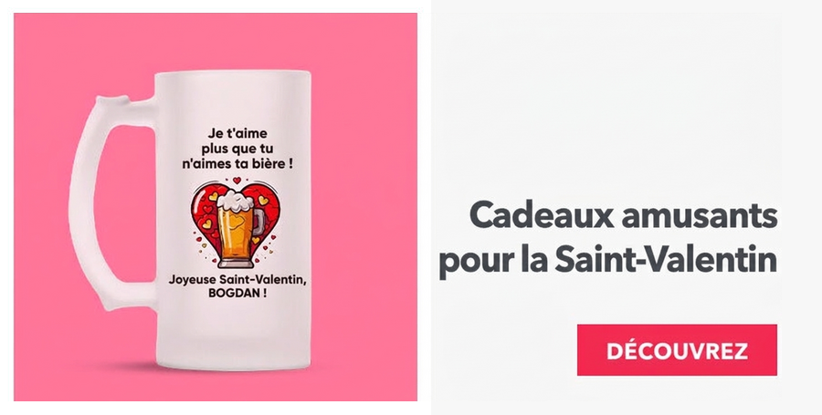 Cadeaux amusants pour la Saint-Valentin