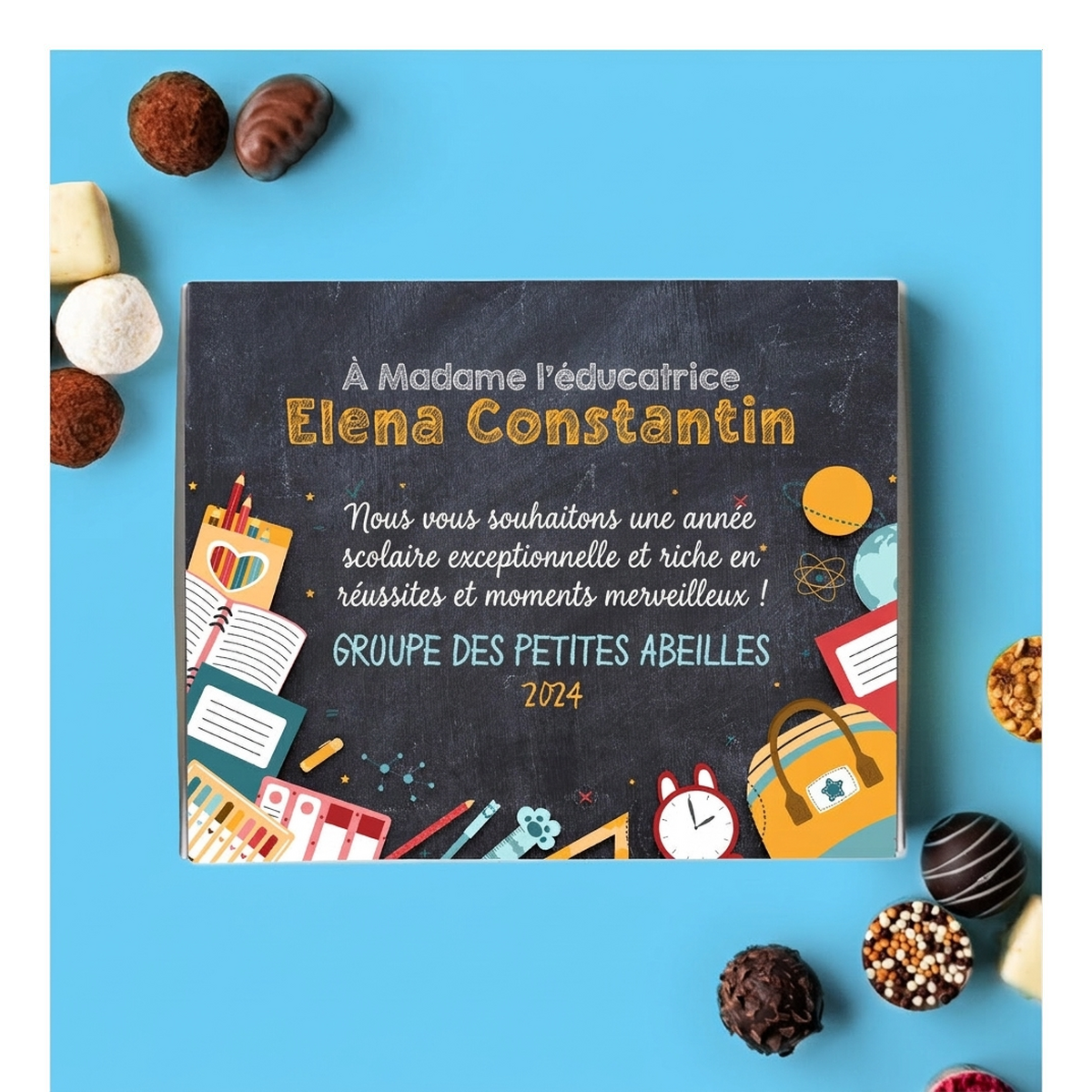 Des friandises pour les professeurs