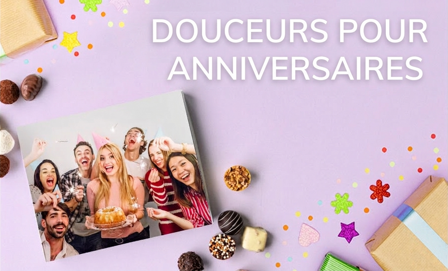 Confiseries personnalisées pour un anniversaire