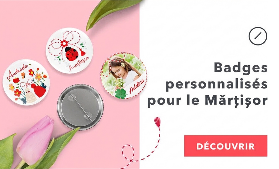 Insignes personnalisés pour