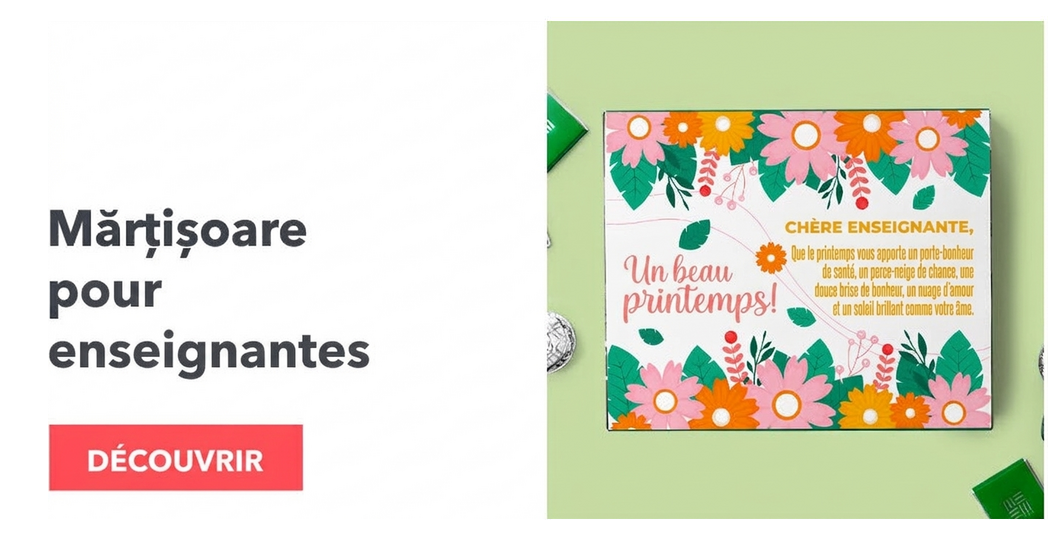 Martisoare pour les professeures / institutrices