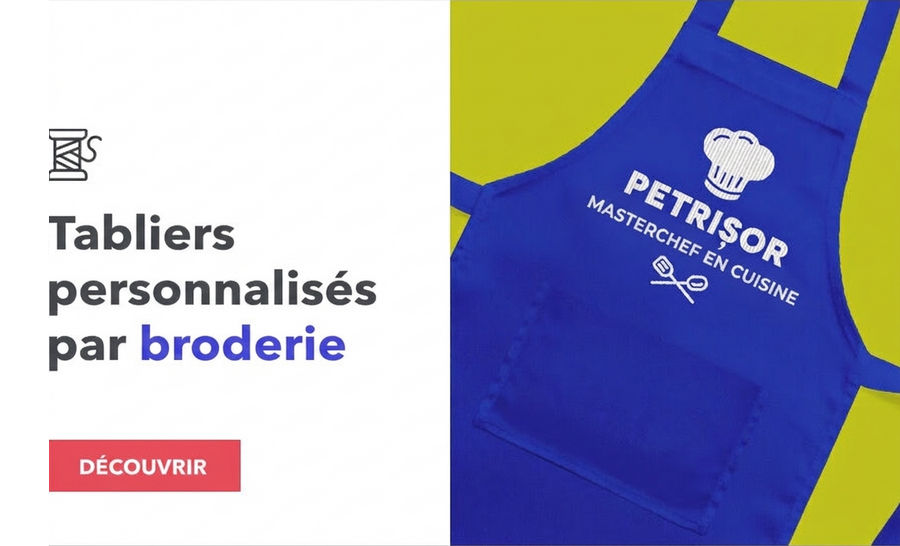 Modèles personnalisés par broderie