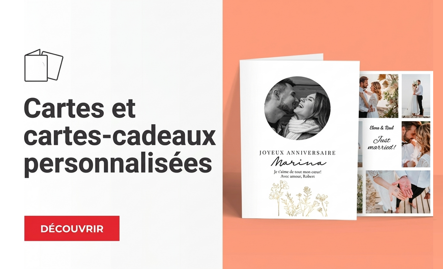 Félicitations et cartes personnalisées