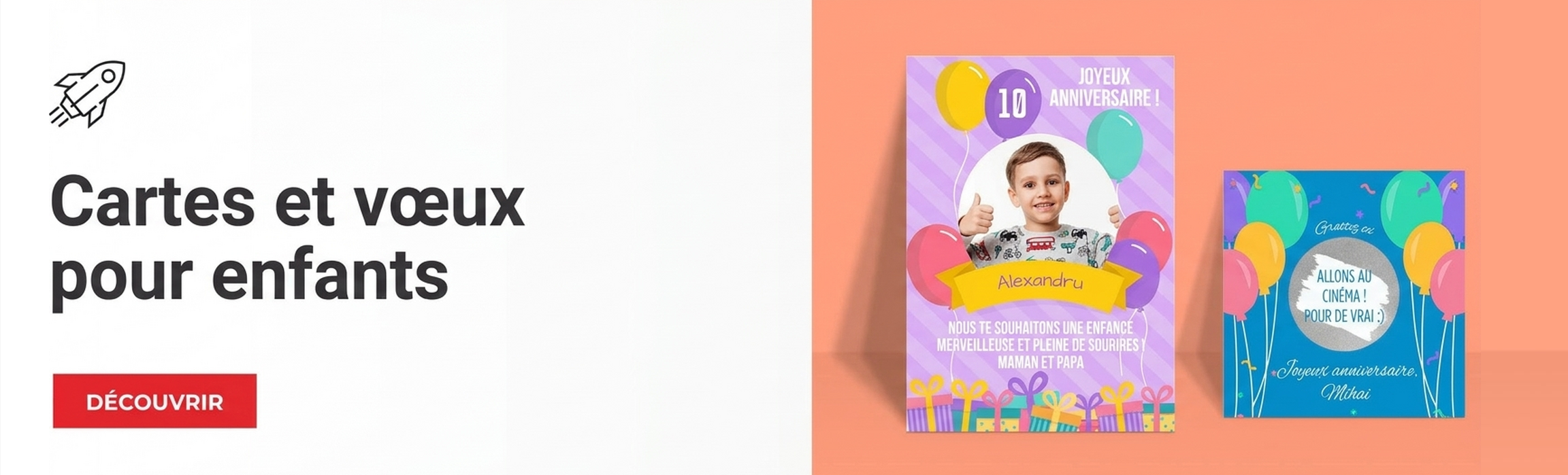 Félicitations pour les enfants
