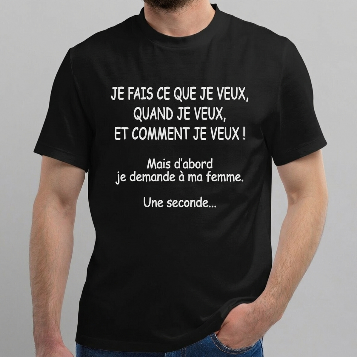 T-shirts personnalisés pour mon chum