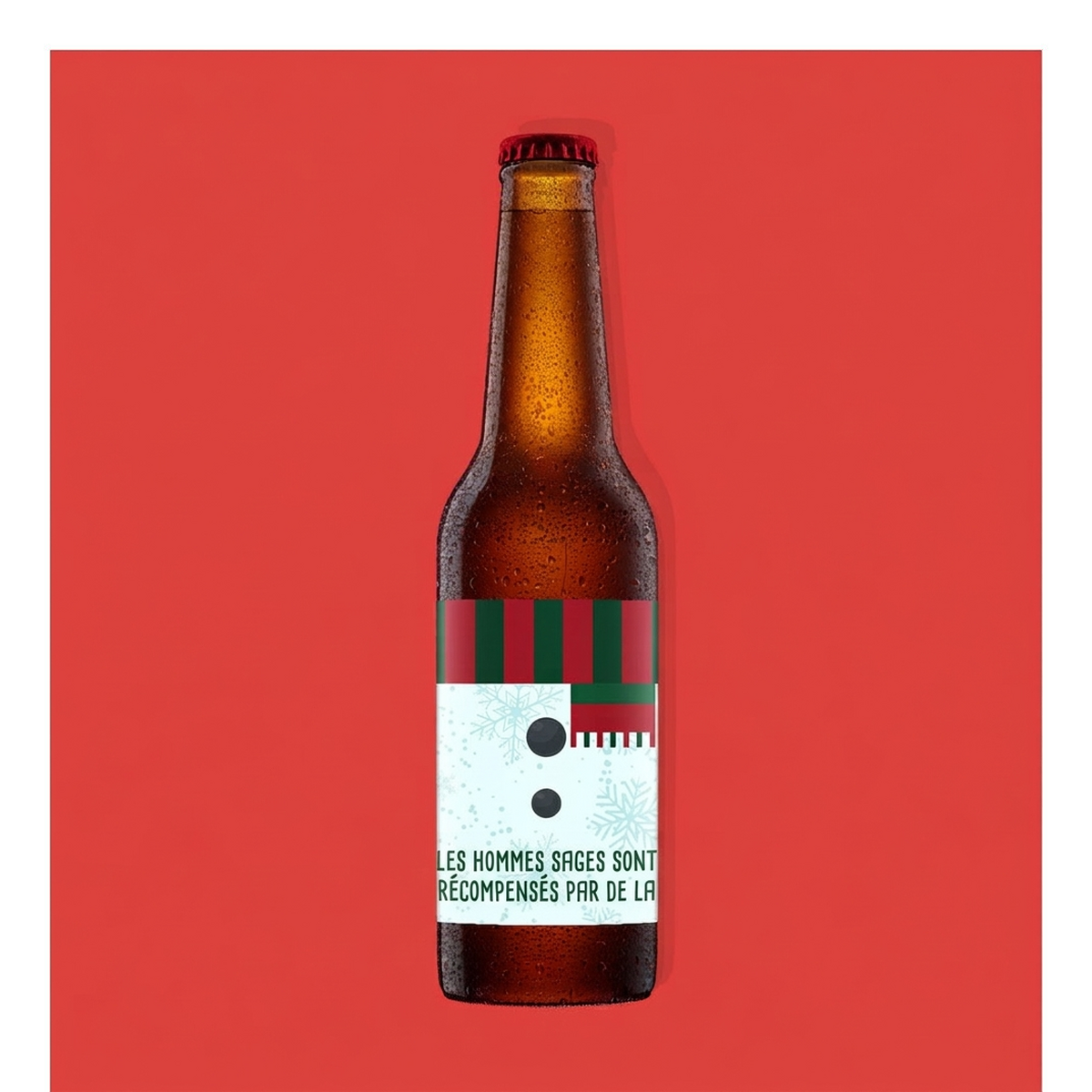 Bière personnalisée de Saint-Nicolas