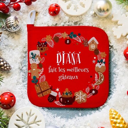 Sous-plat personnalisé pour casserole chaude avec inscription - Pâtisseries