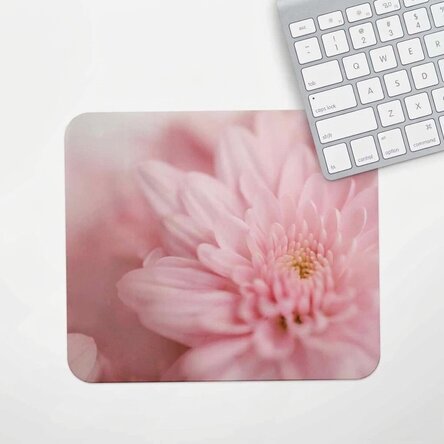 Tapis de souris personnalisé avec une fleur