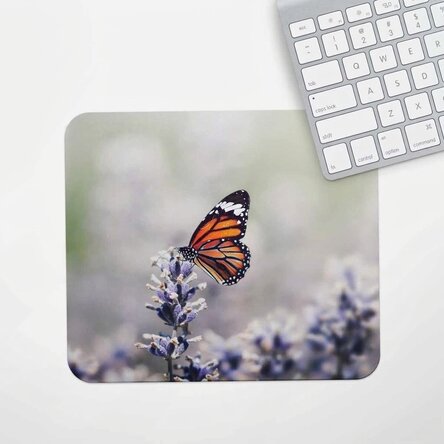 Tapis de souris personnalisé avec un papillon