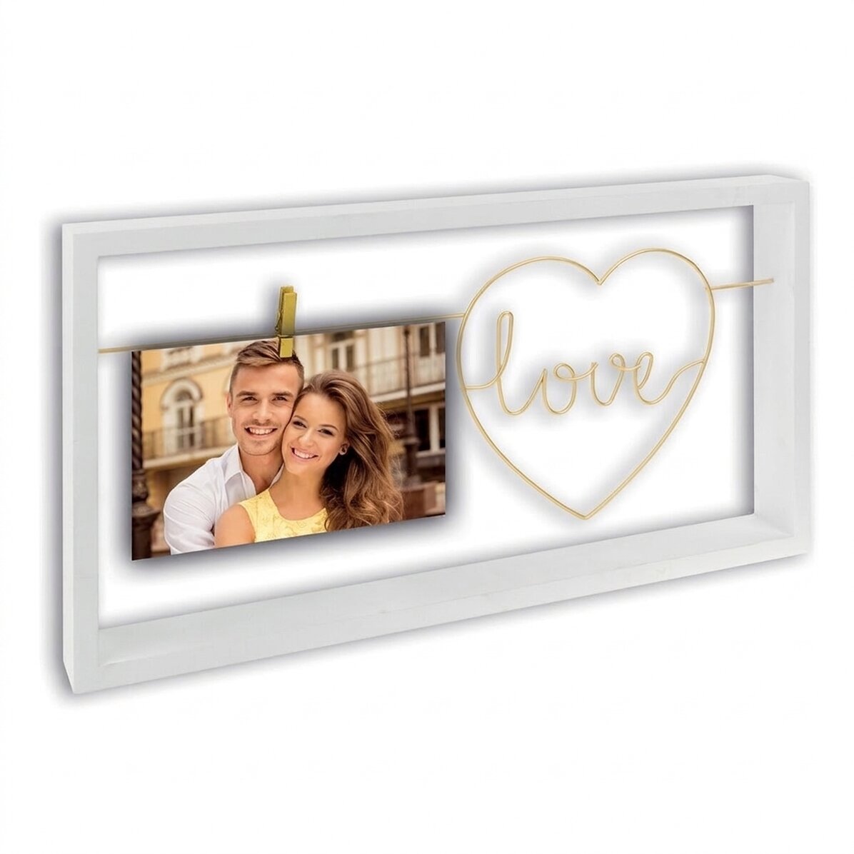 Cadre photo « Love » avec une photo