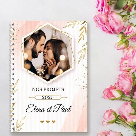 Carnet personnalisé avec photo et texte - Nos projets