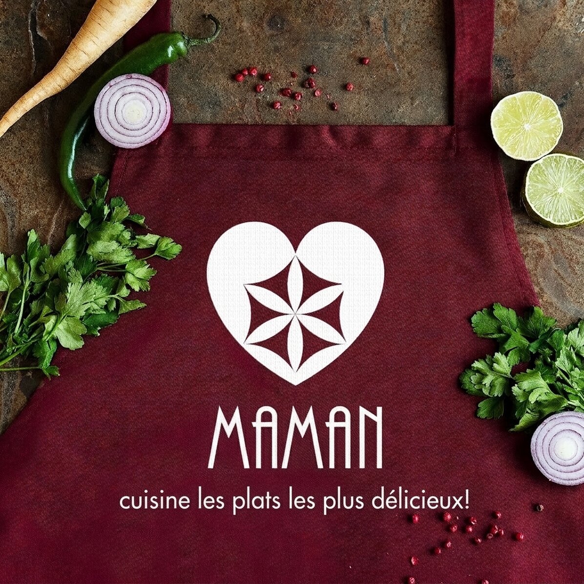 Lot personnalisé avec inscription - Maman