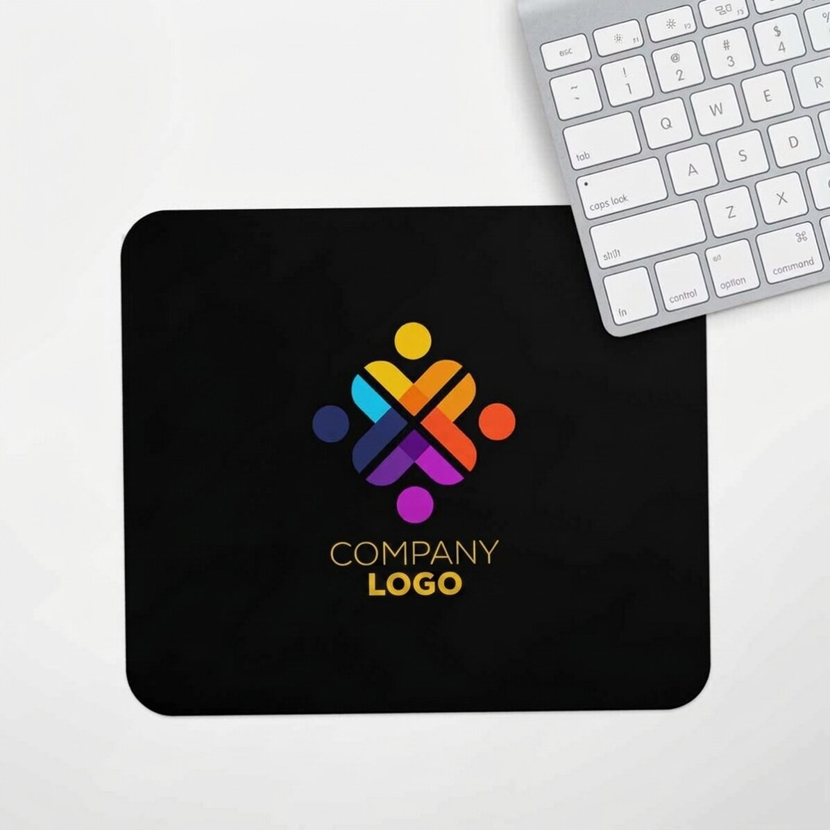 Tapis de souris personnalisé avec logo