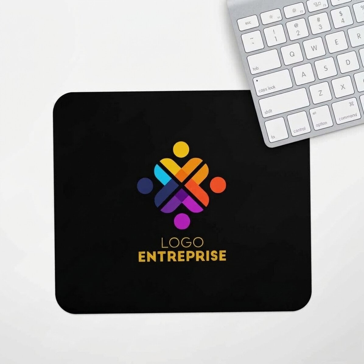 Tapis de souris personnalisé avec logo