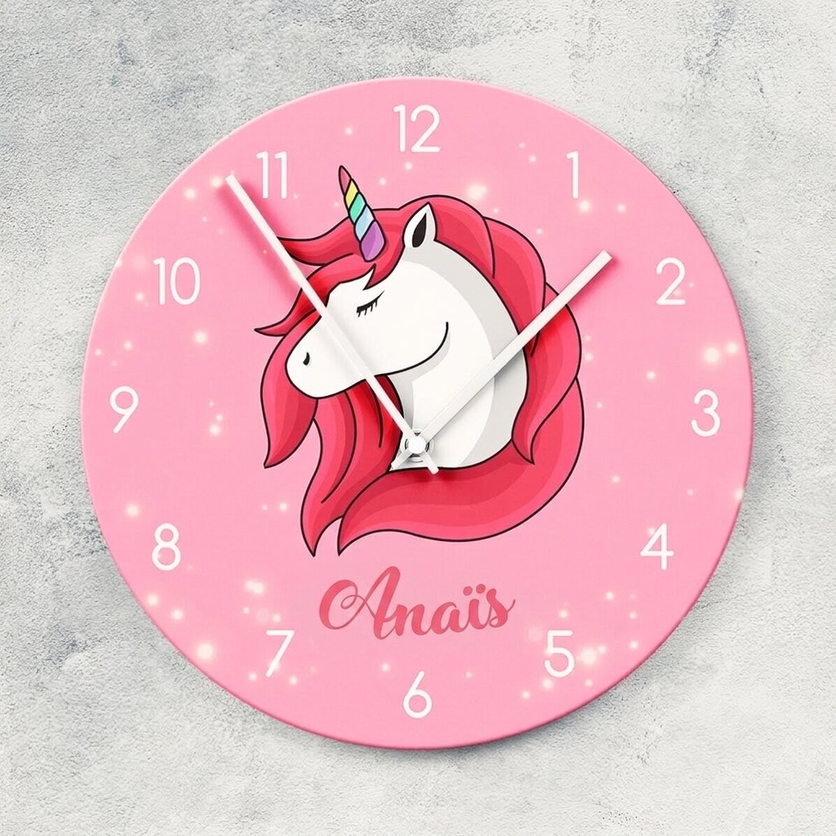 Montre personnalisée avec prénom pour petites filles