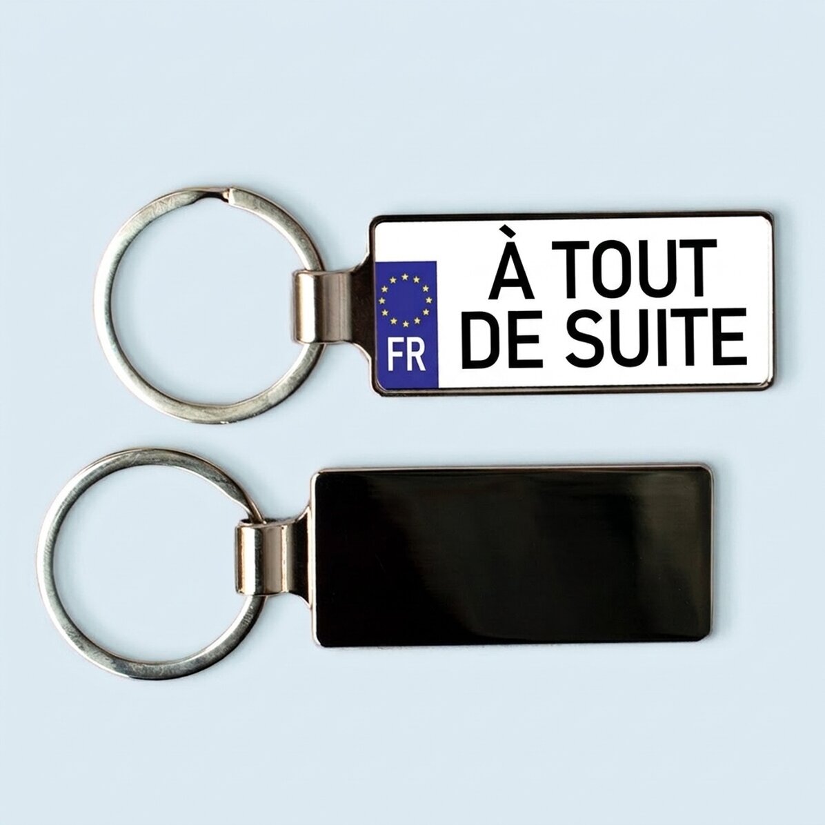 Porte-clés personnalisé avec numéro d