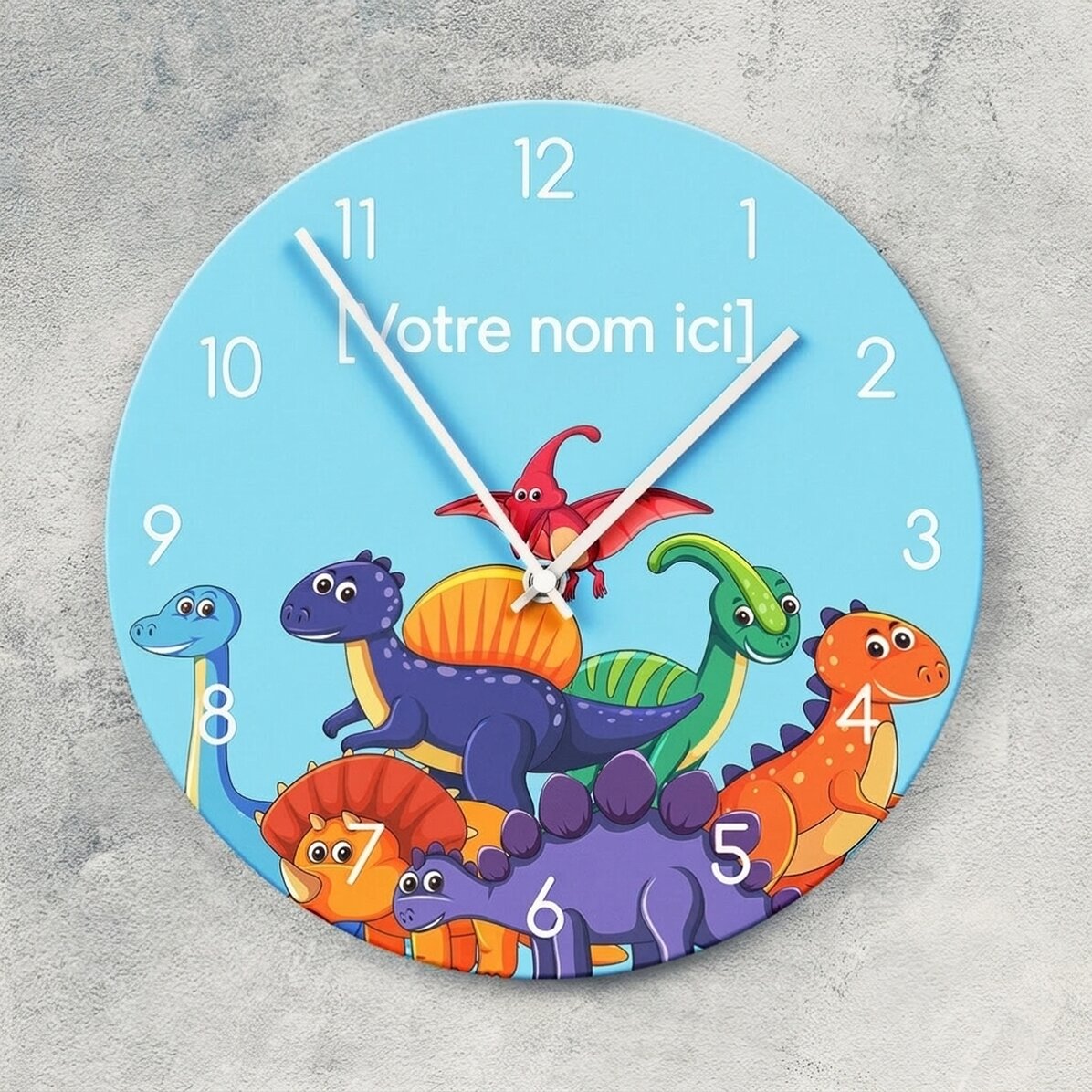 Montre personnalisée avec prénom pour garçons