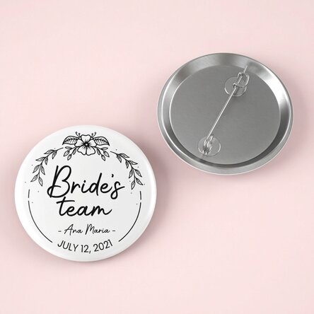 Badge personnalisé avec texte - L