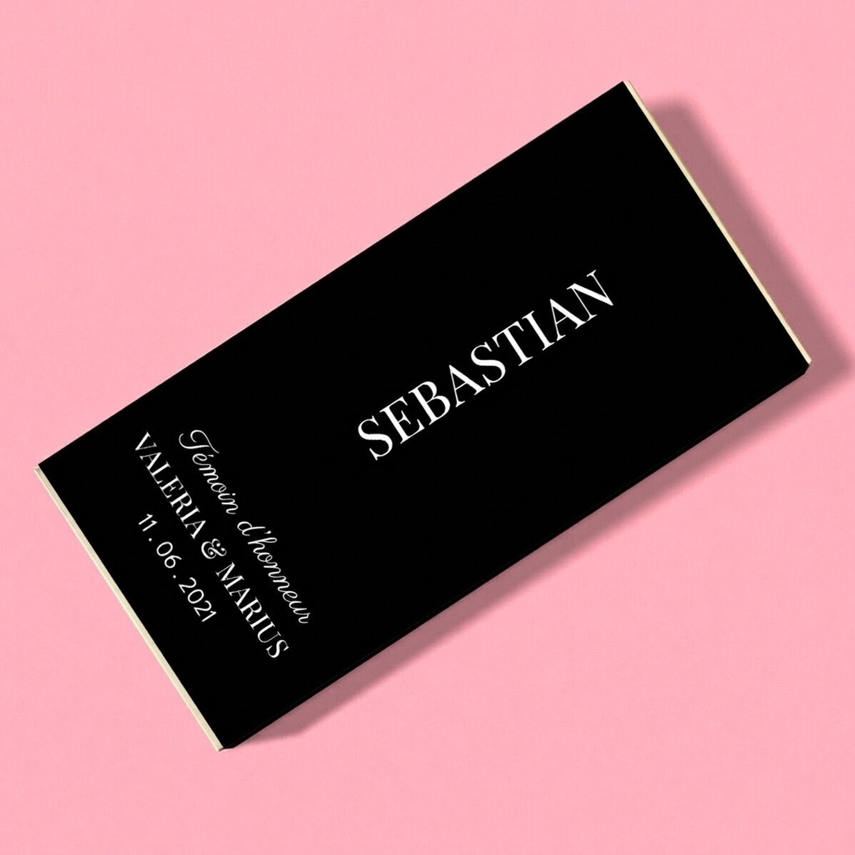 Chocolat personnalisé avec un message - Garçons d