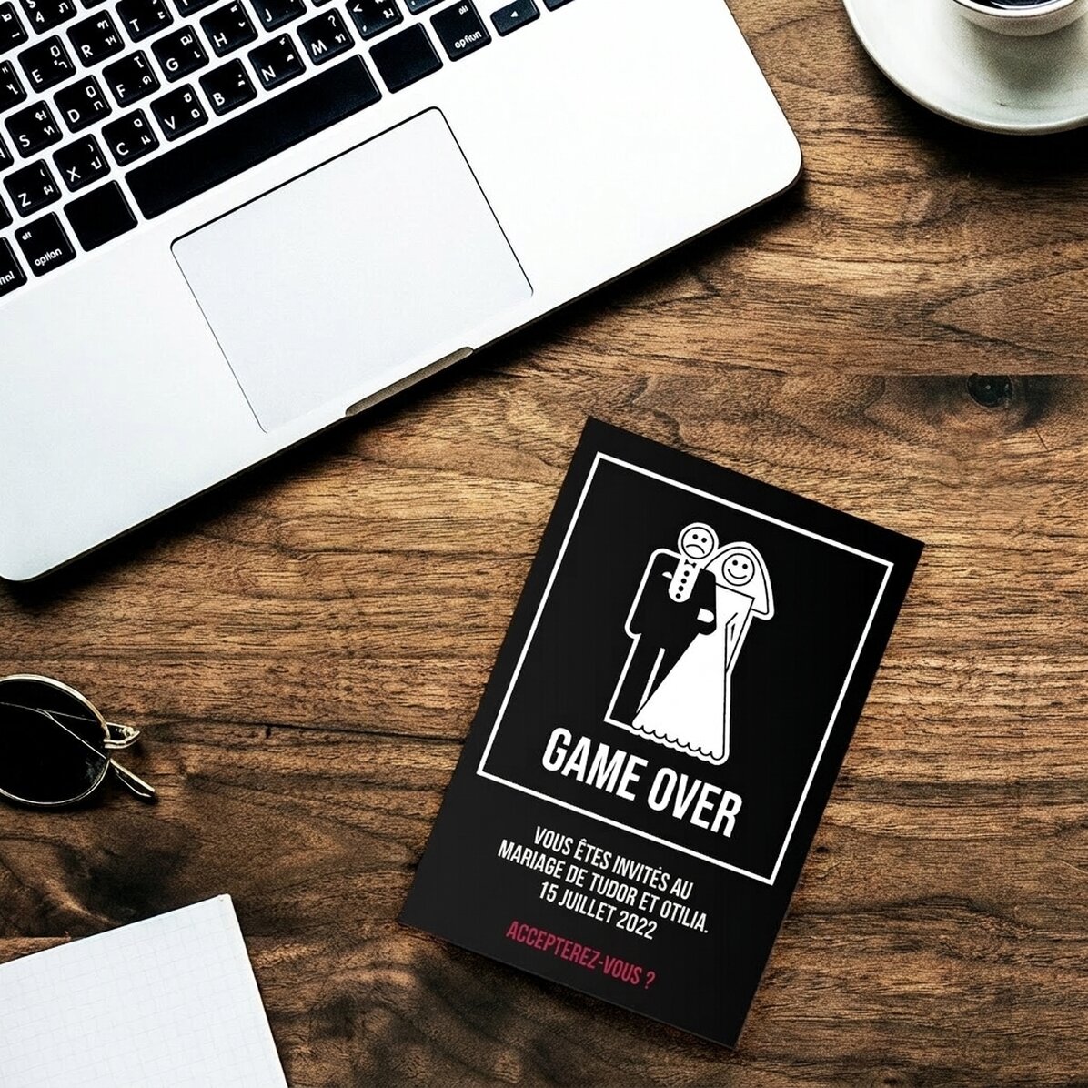 Photo personnalisée 10 x 15 cm - Game over