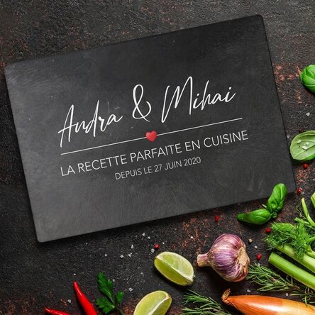 Broyeur à verre personnalisé avec inscription - La recette parfaite
