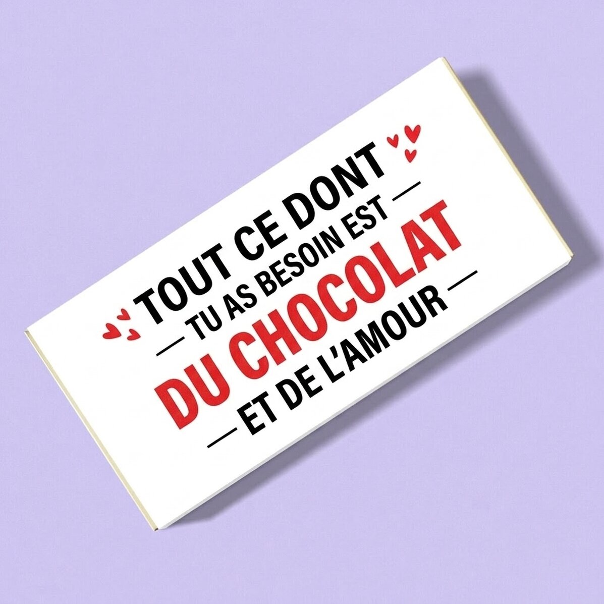 Chocolat personnalisé - Tout ce dont vous avez besoin