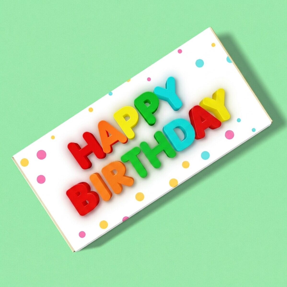 Chocolat personnalisé - Joyeux anniversaire !