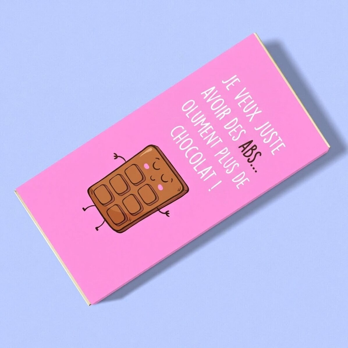 Chocolat personnalisé avec un message - Abs