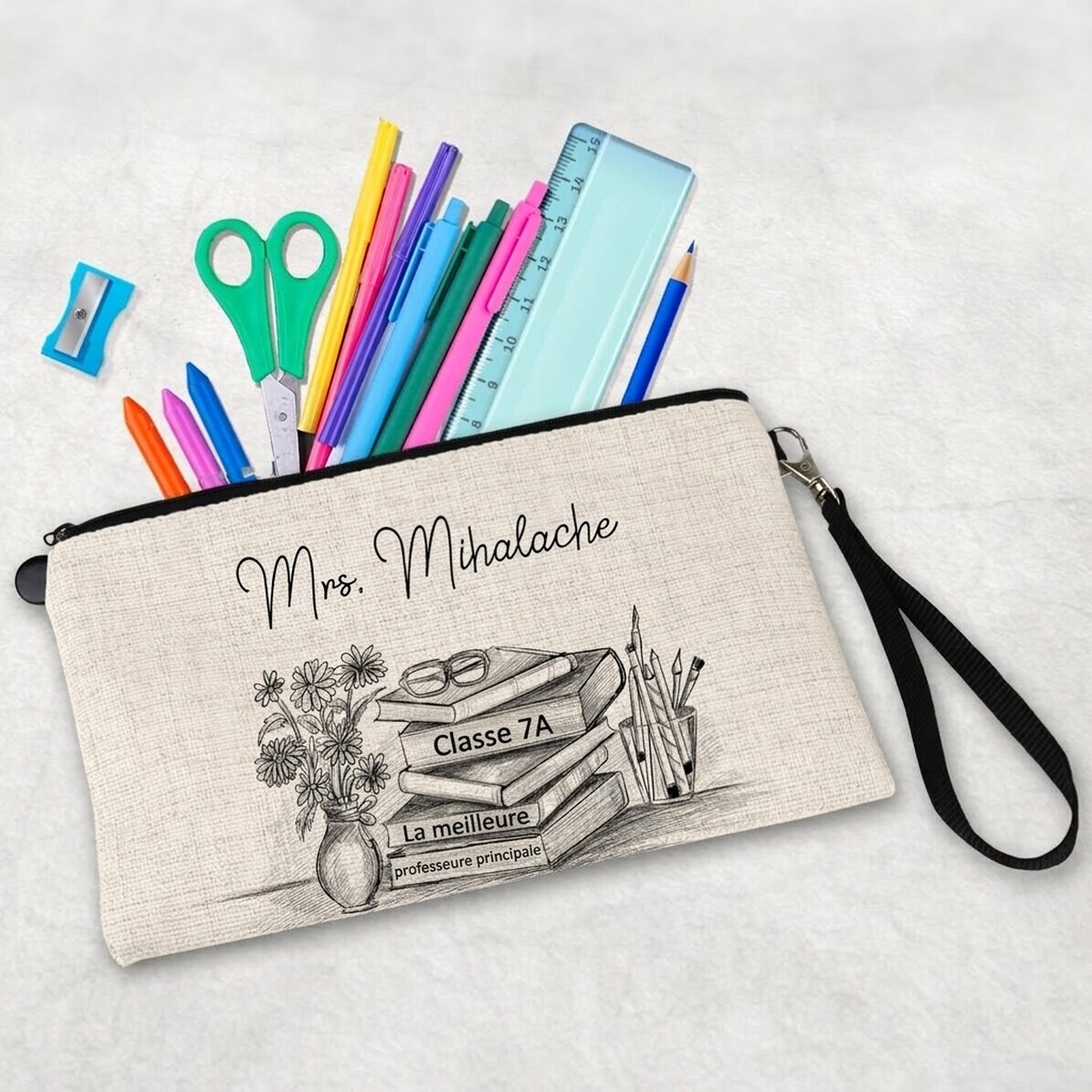 Kit pour enseignants personnalisé avec le texte « Best teacher »