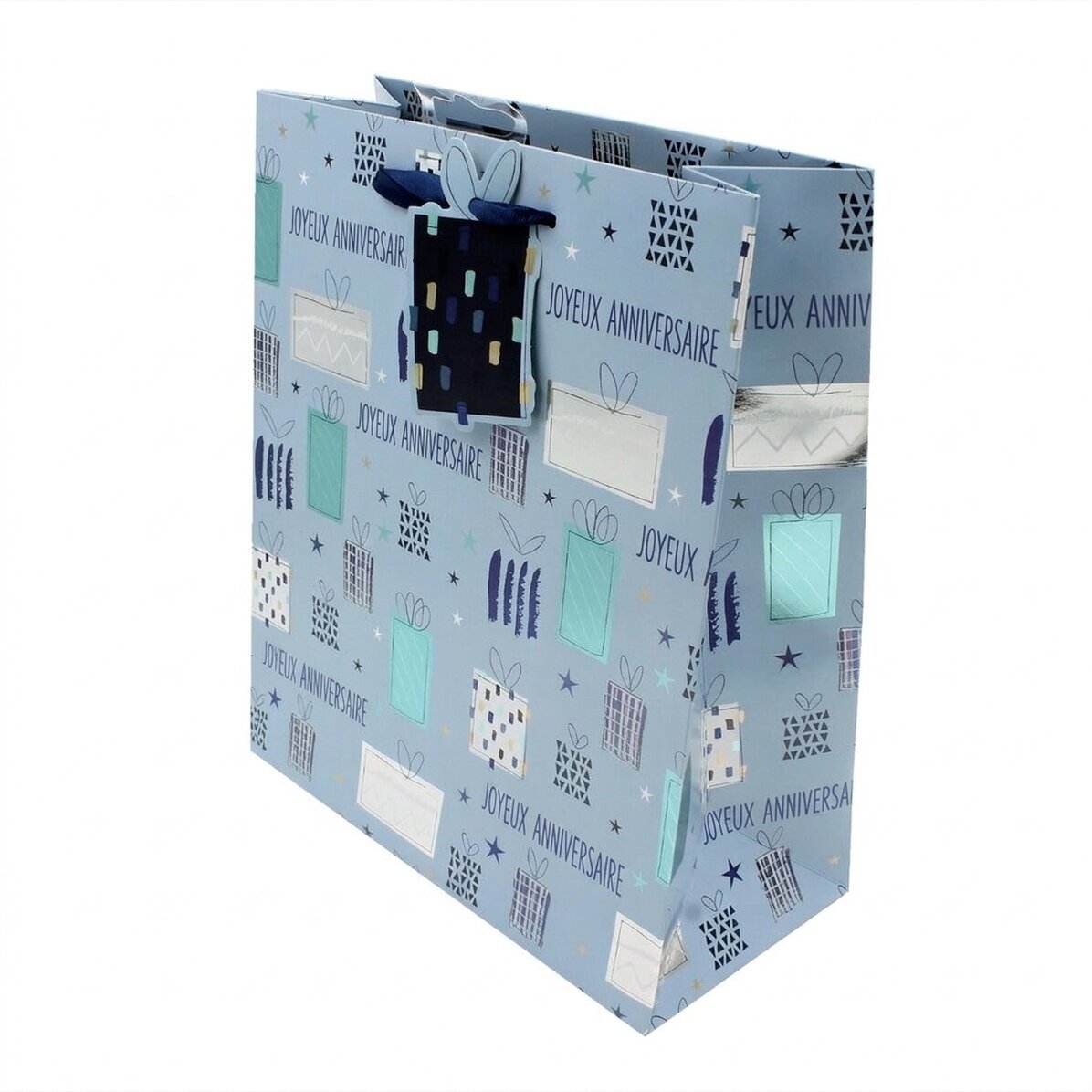 Sachet cadeau - modèle « Happy Birthday gifts »