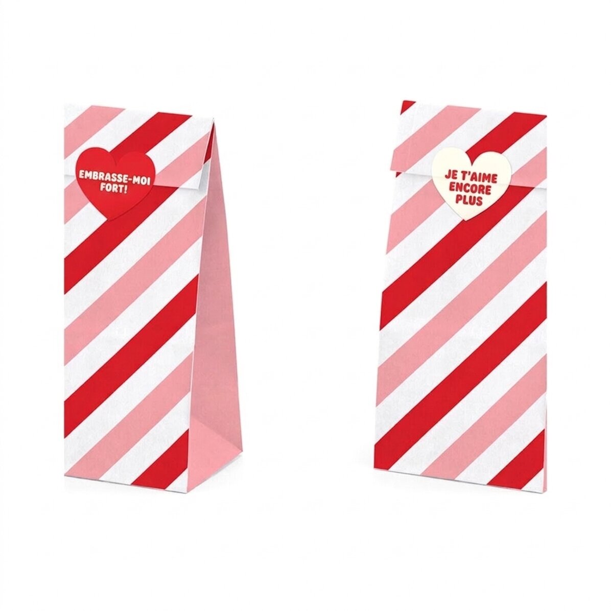 Lot de petits sachets cadeaux - Sweet love