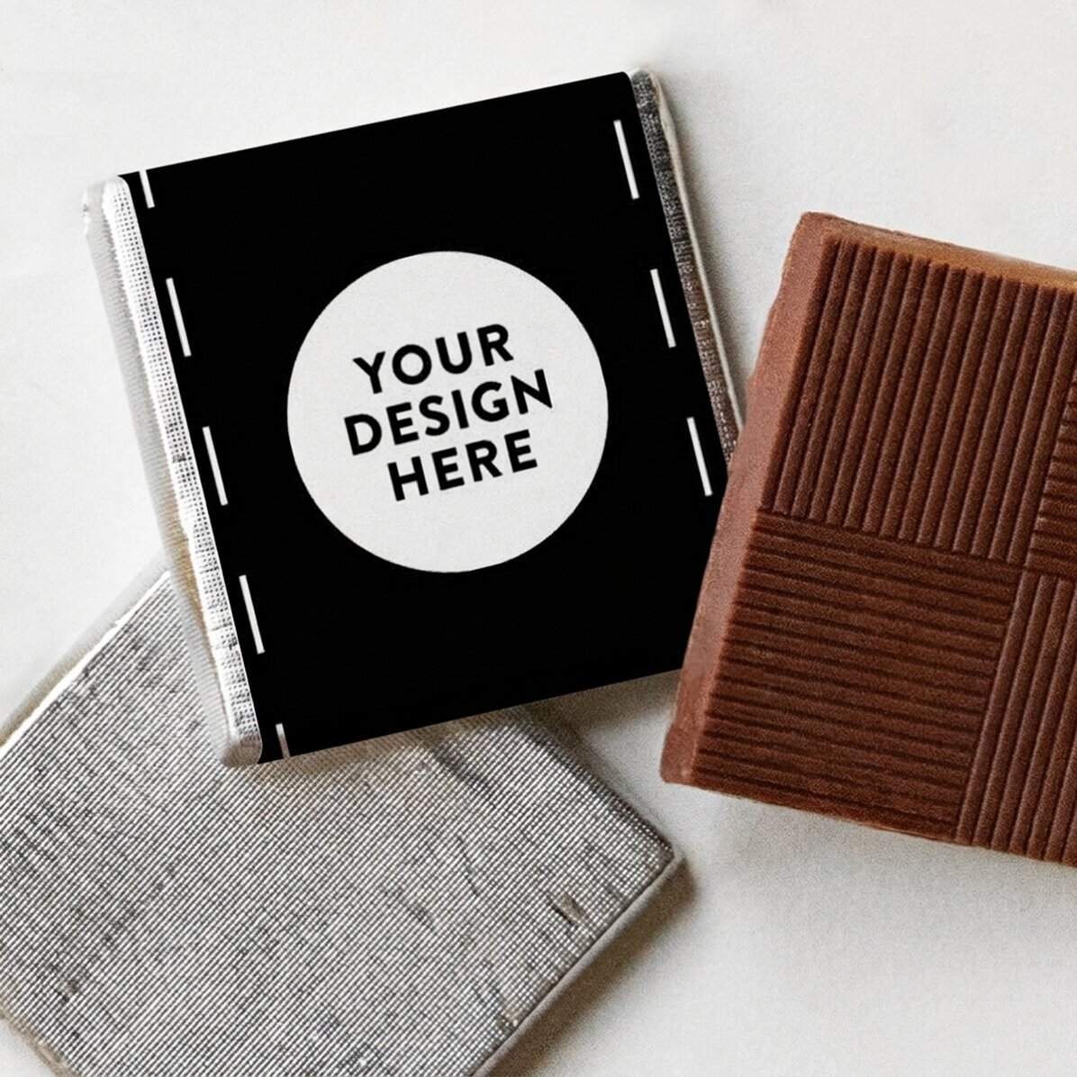 Mini-chocolat personnalisé avec votre motif