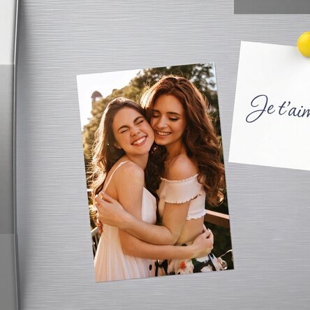 Aimant personnalisé de 10 x 15 cm avec une photo