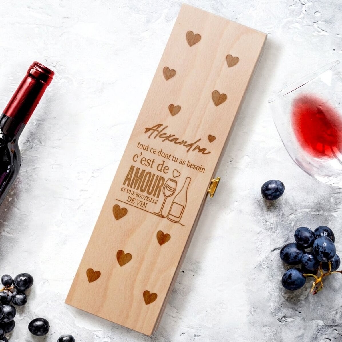 Coffret de vin personnalisé pour toutes les occasions - All you need