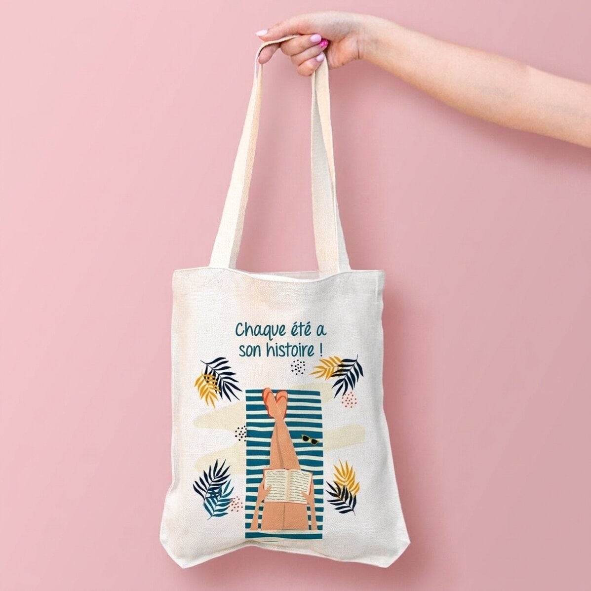 Sac personnalisé avec inscription - Histoire d