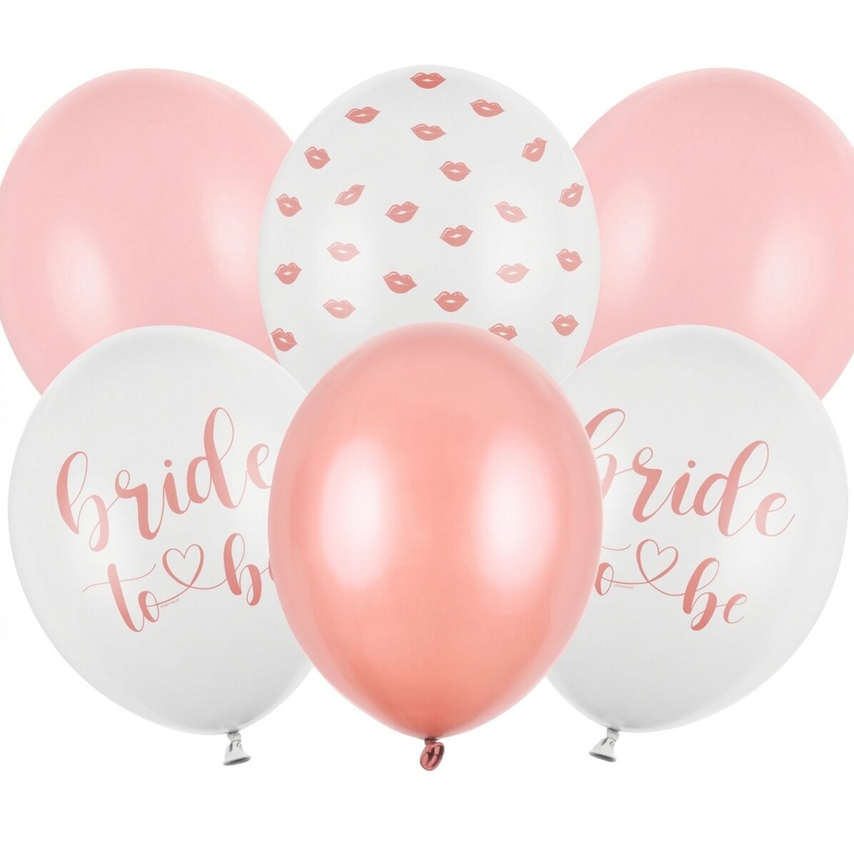 Lot de ballons assortis pour une soirée entre filles - Future mariée