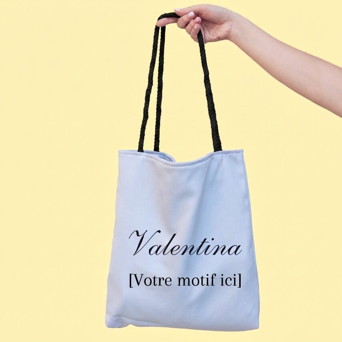 Sac personnalisé avec un prénom