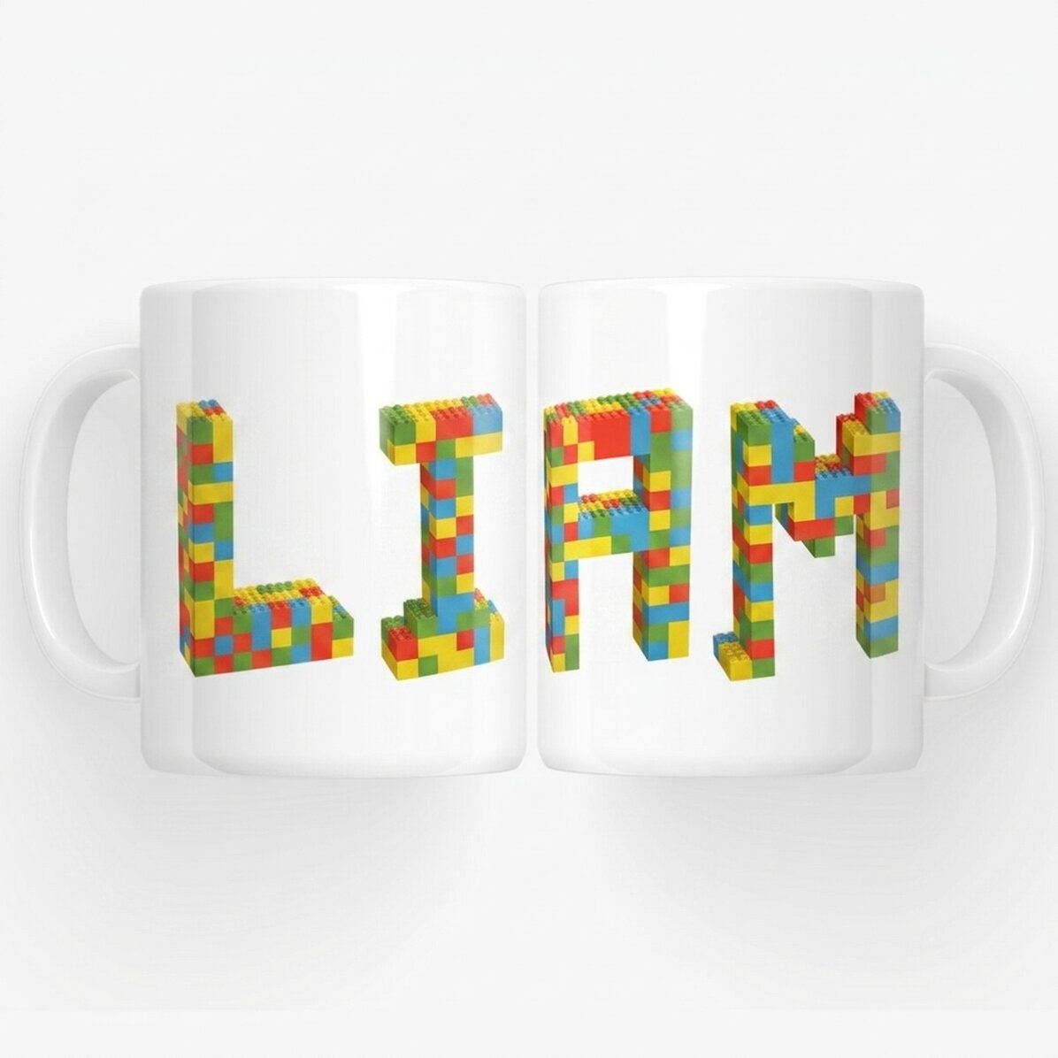 Tasse personnalisée avec un prénom - Lego