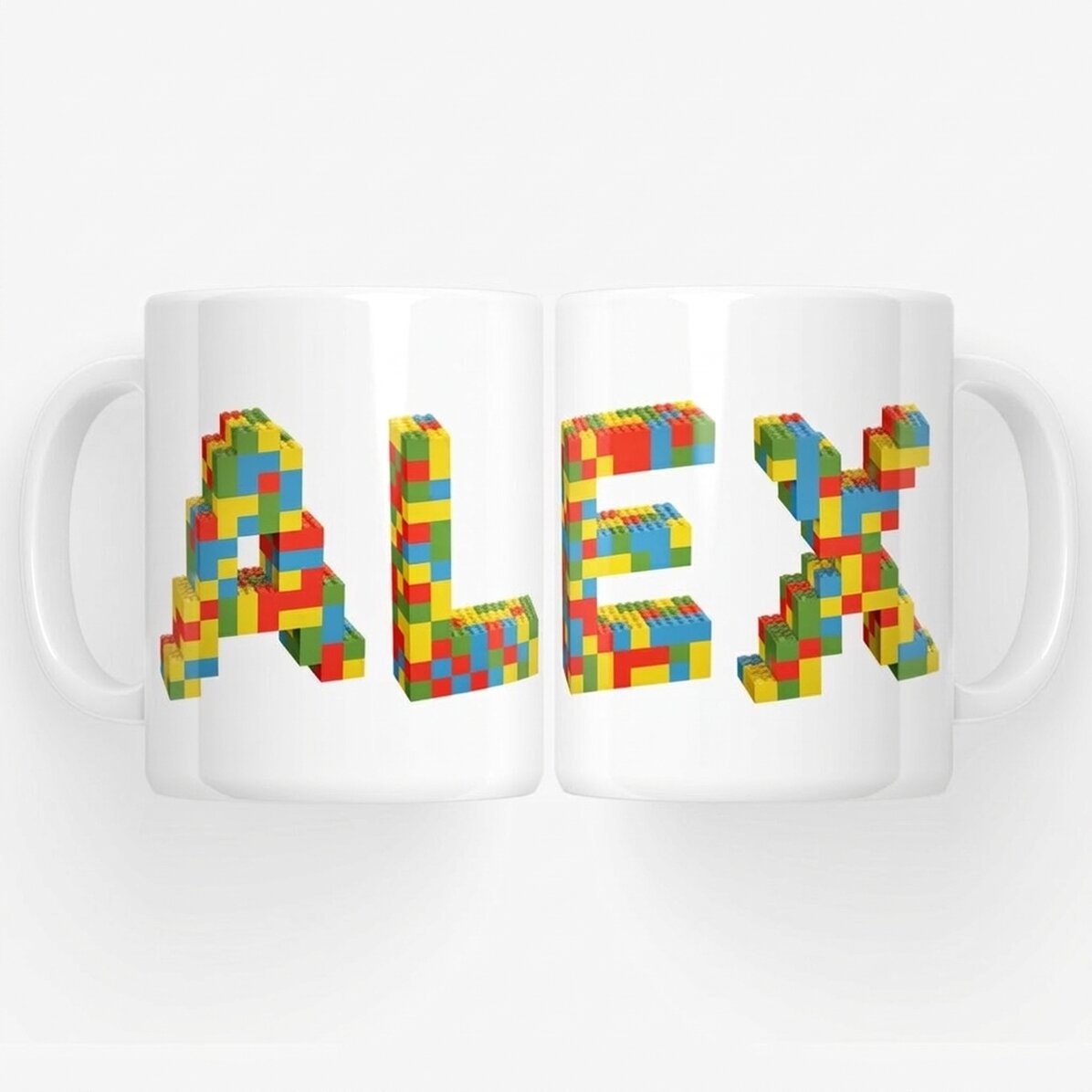 Tasse personnalisée avec un prénom - Lego