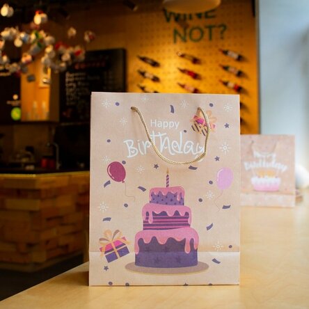 Petit sac cadeau - Joyeux anniversaire
