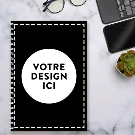 Carnet personnalisé avec ton illustration