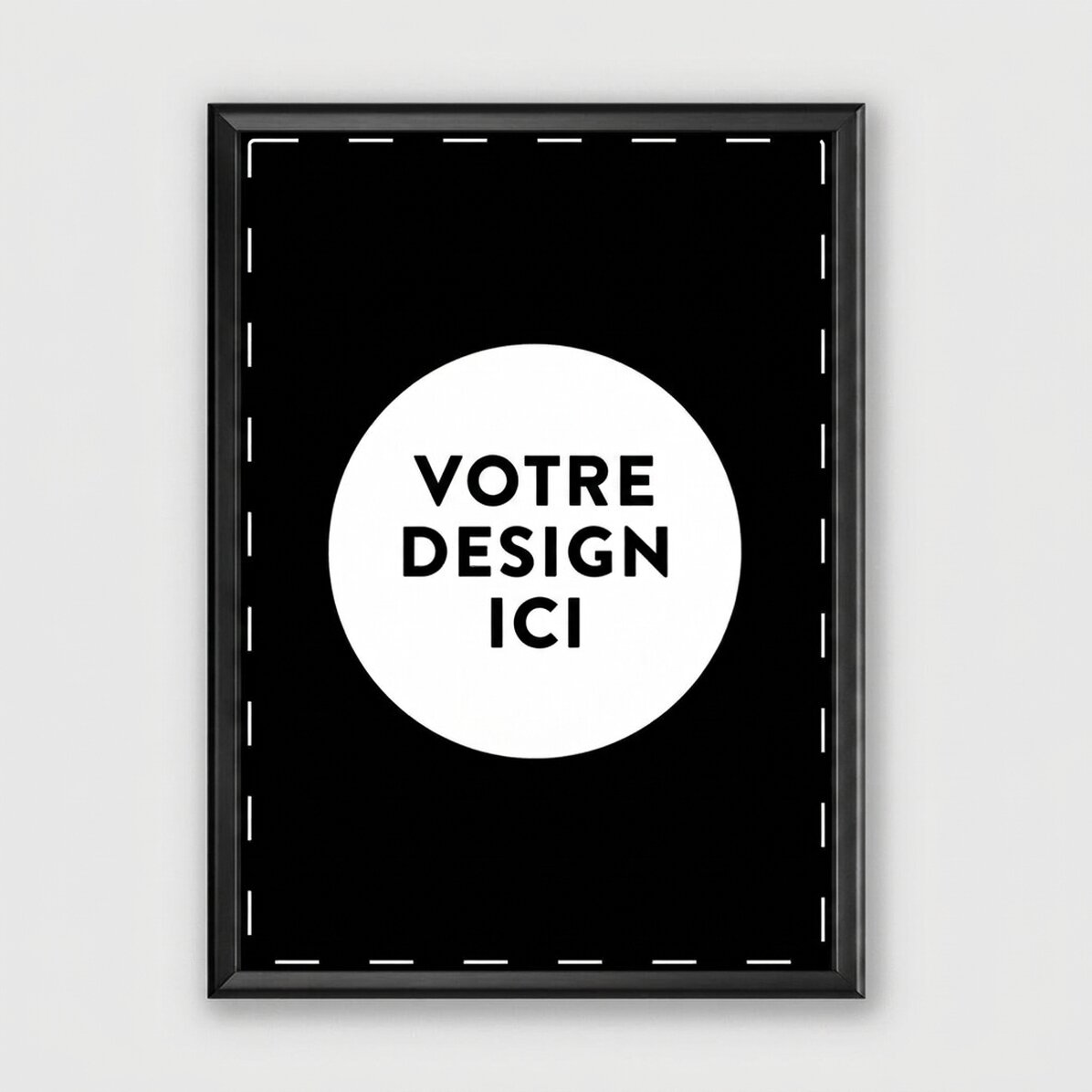 Tableau personnalisé avec votre illustration - Portrait