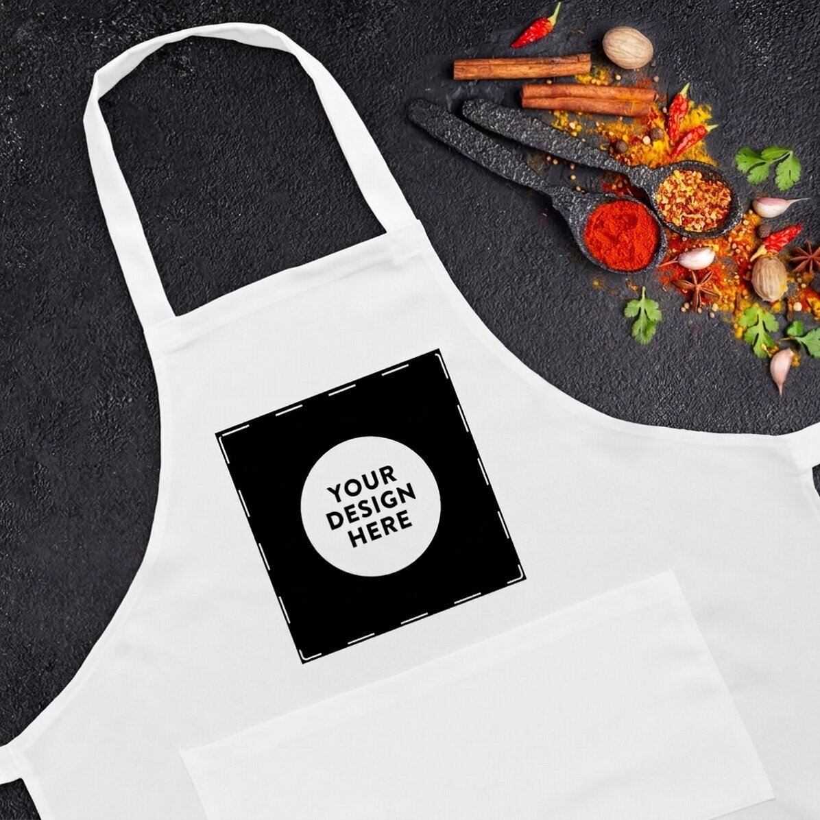Customised apron with your graphics