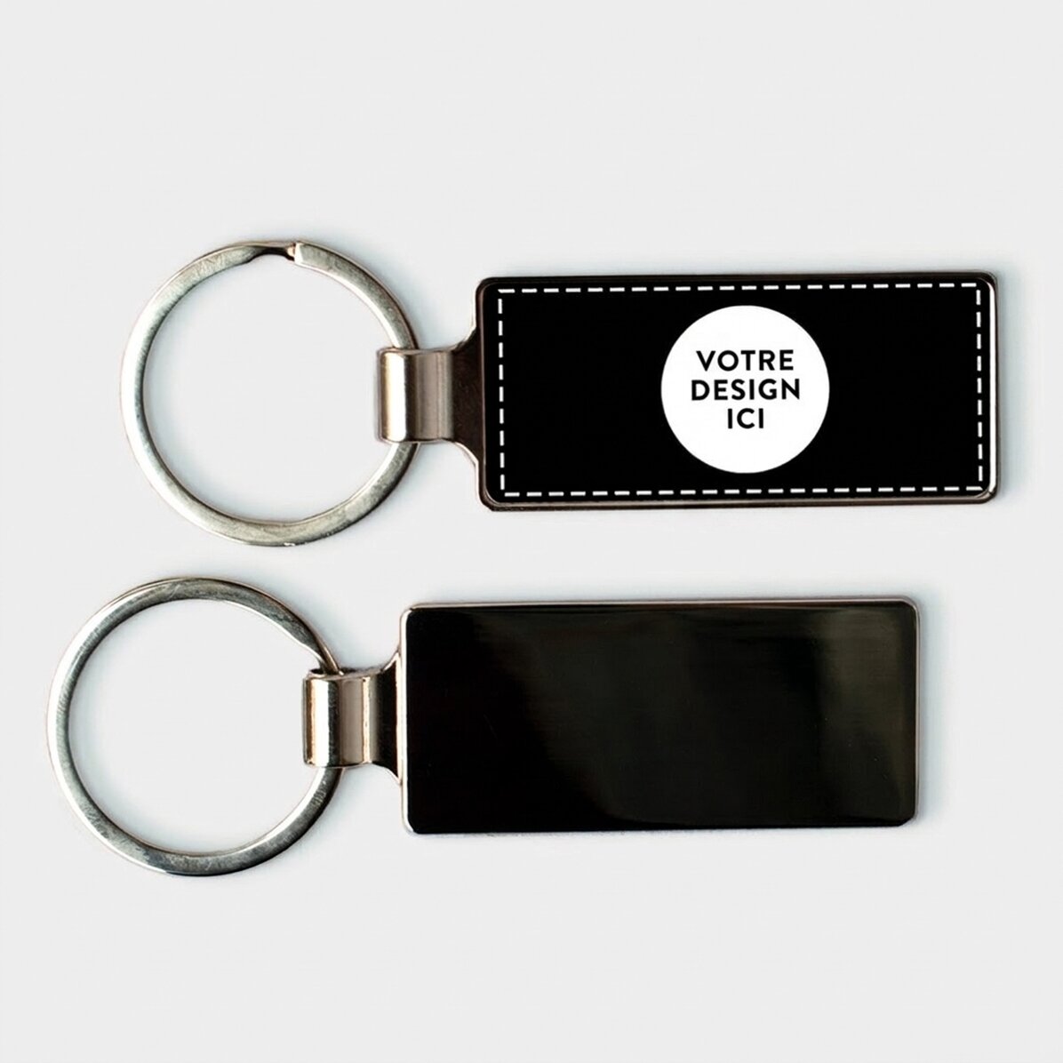 Porte-clés personnalisé avec votre motif