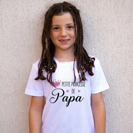 T-shirt de sport pour enfants personnalisé avec un texte - Spécial