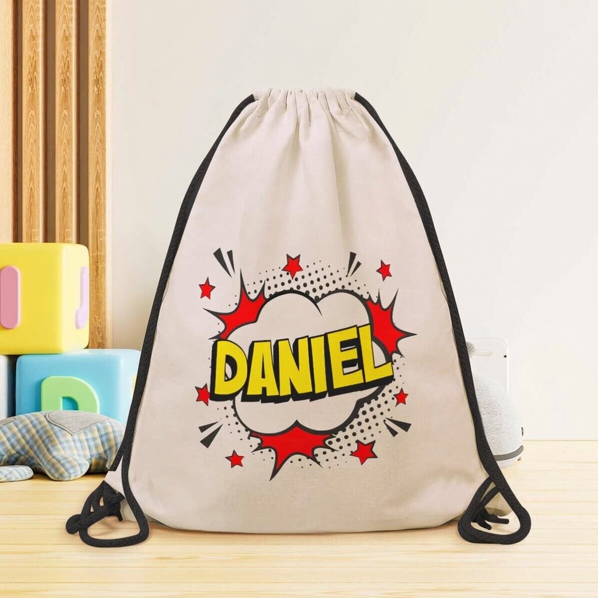 Sac à dos personnalisé avec prénom - Comics