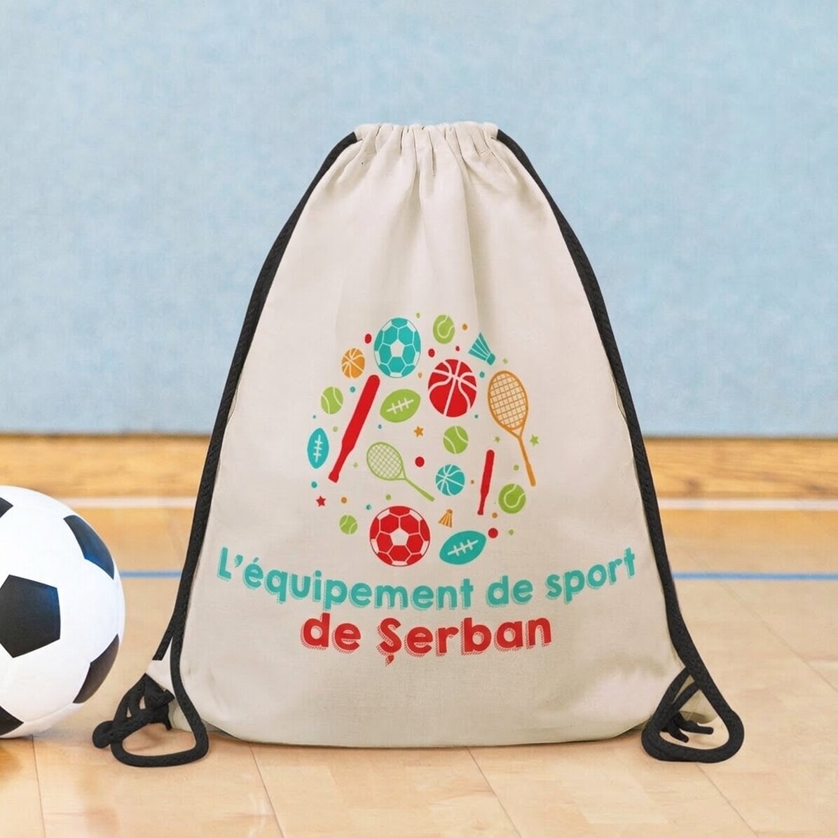 Sac à dos personnalisé avec inscription - Équipement de sport