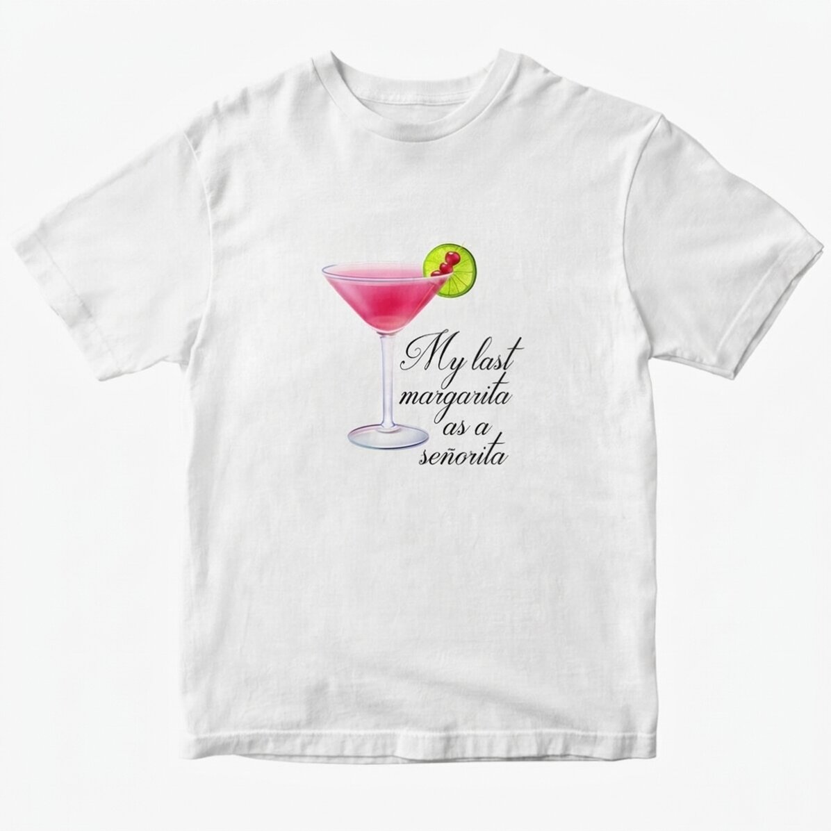 T-shirt en coton personnalisé pour la future mariée - Margarita