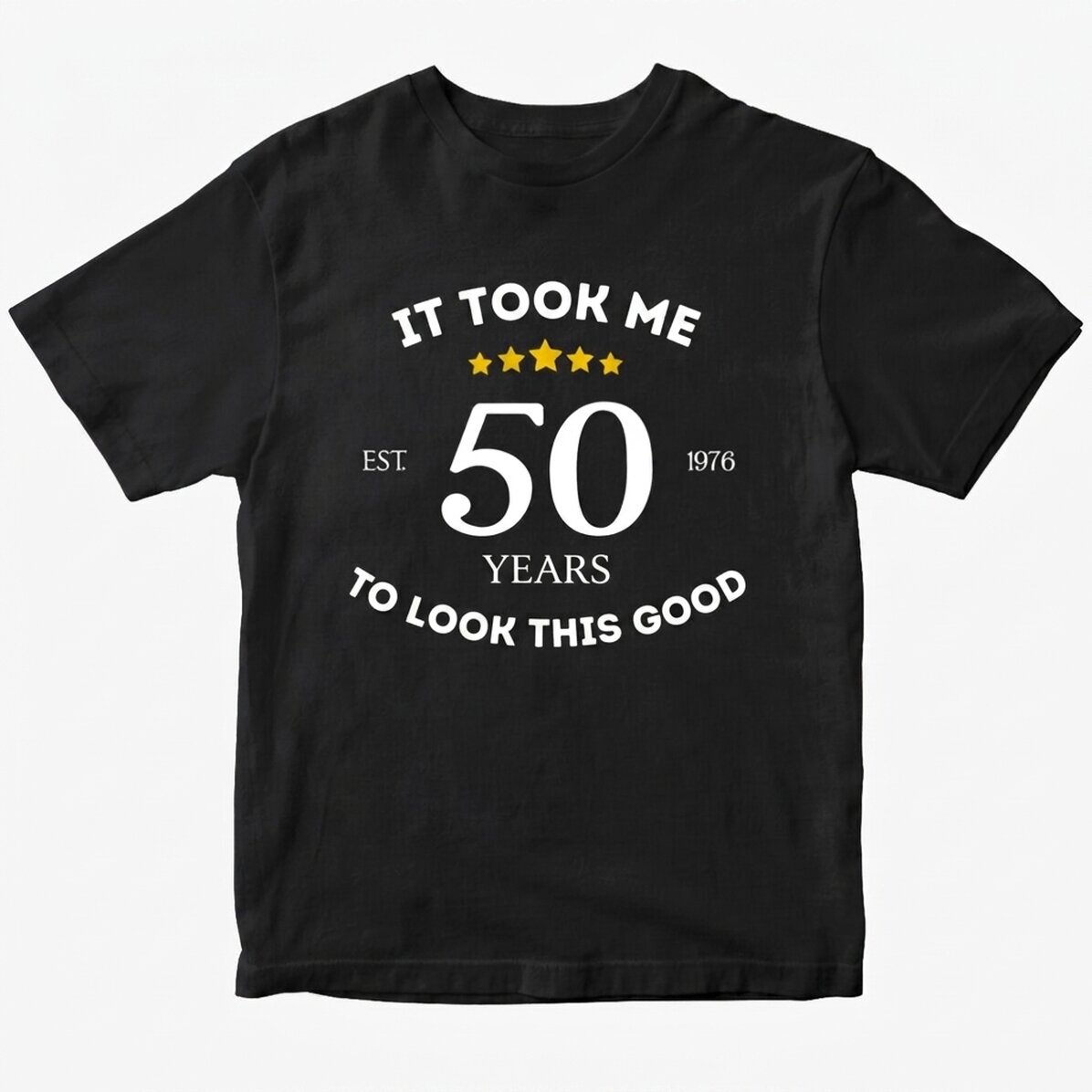 T-shirt en coton personnalisé avec inscription - « J